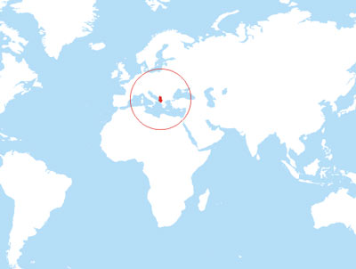 Albania location map