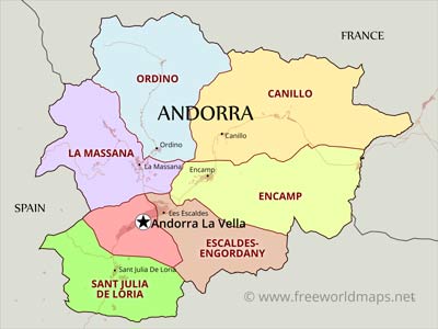 Andorra parishes