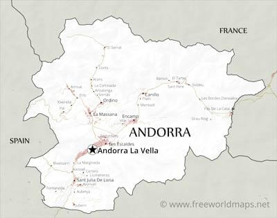 Andorra towns villages