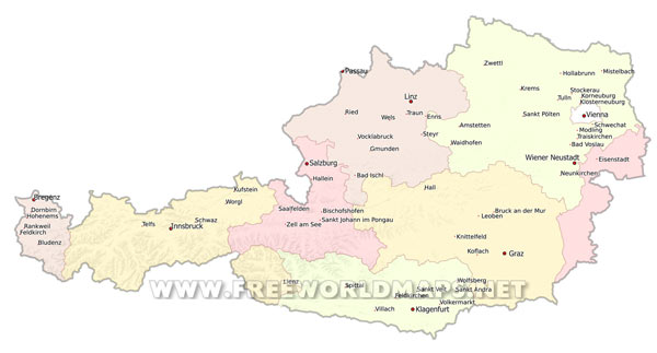 Austria cities