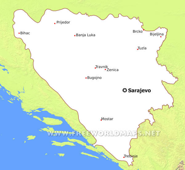 Bosnia cities