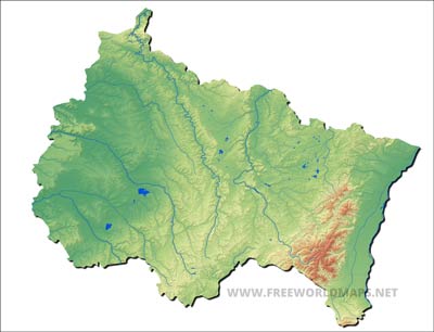 Grand Est topography