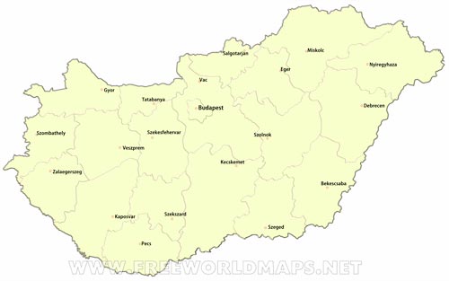 Hungary cities