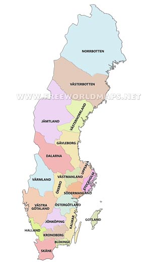 Sweden counties