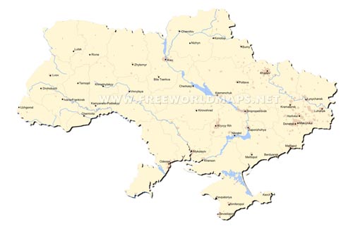 Ukraine cities