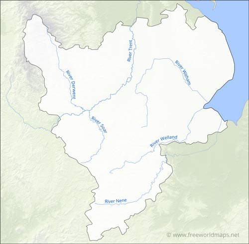 East Midlands rivers