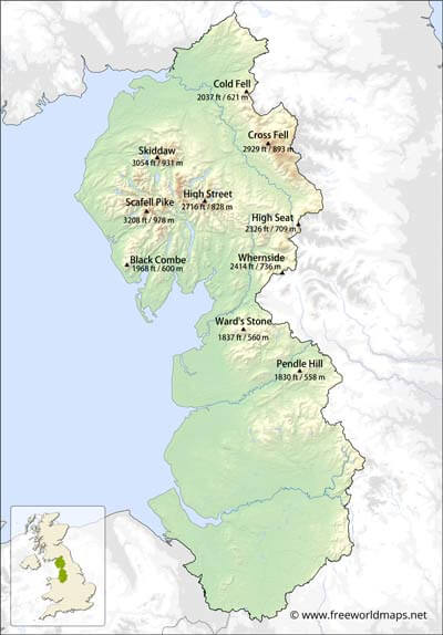 North West England mountains
