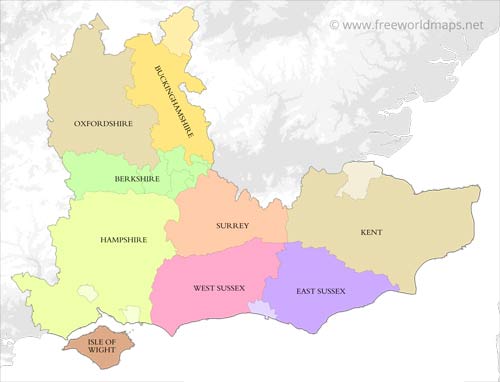 South East England counties