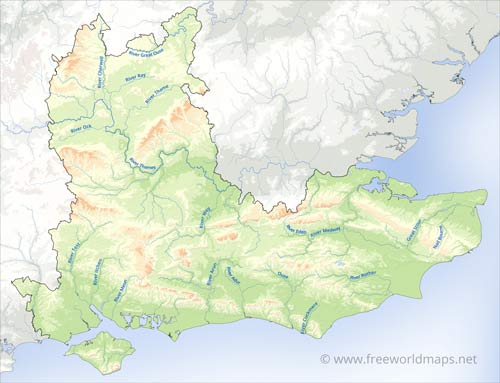 South East England rivers