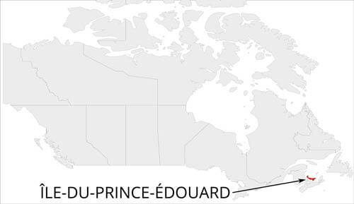 Où sont les îles du Prince Edouard?