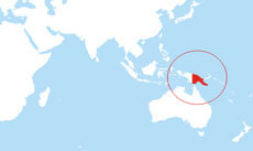 Papua New Guinea location map