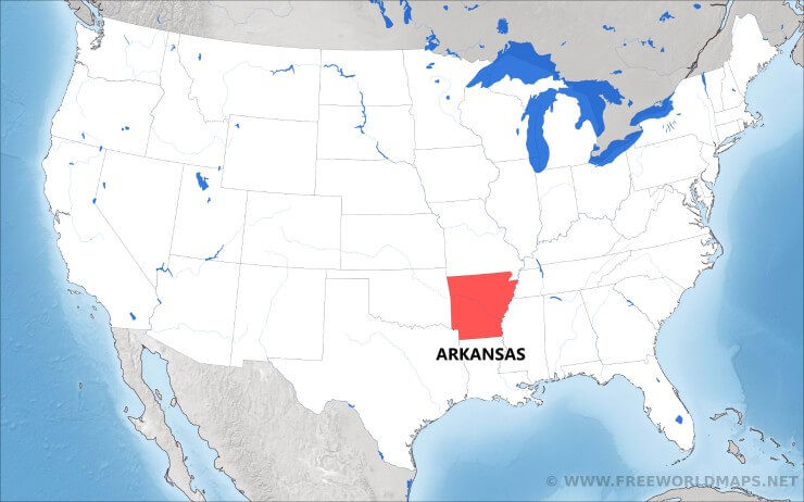 Where is Arkansas? Where is Arkansas?
