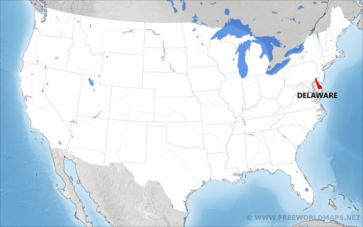 Where is Delaware? Where is Delaware?