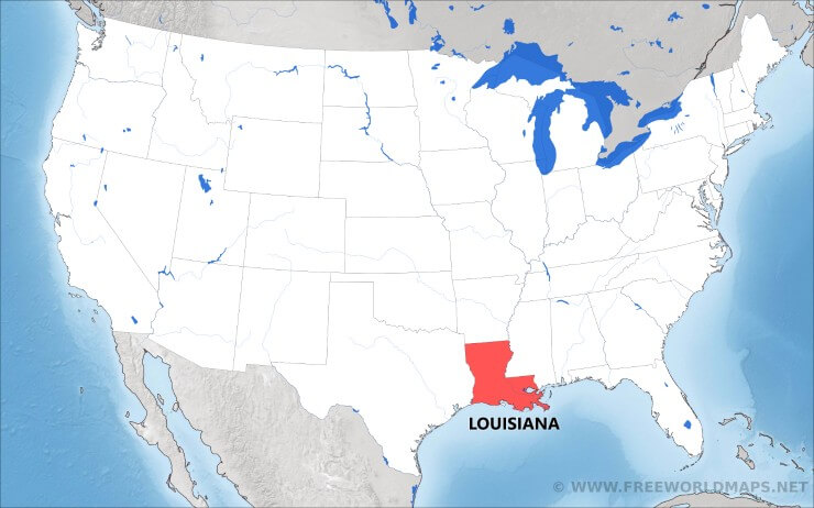 Where is Louisiana? Where is Louisiana?