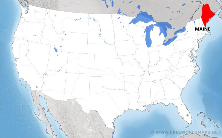Where is Maine? Where is Maine?