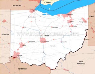 Ohio maps Ohio maps