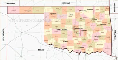 Oklahoma maps Oklahoma maps
