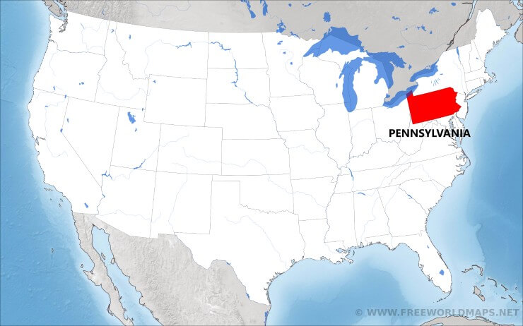 Where is Pennsylvania? Where is Pennsylvania?