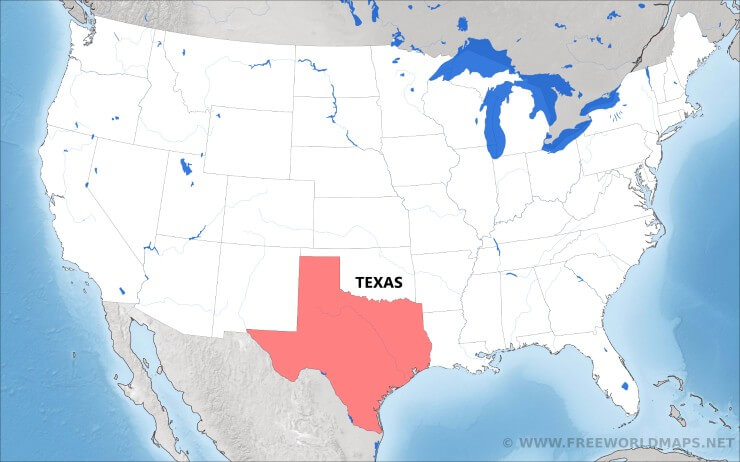 Where is Texas? Where is Texas?
